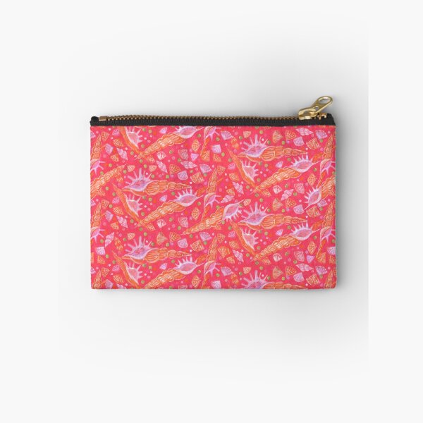 Item preview, Seashells Sea Shells Underwater Pattern Paper Collage Coral Red designed and sold by Julia Khoroshikh.
