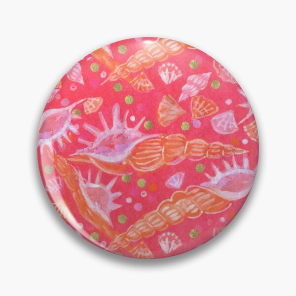 Item preview, Seashells Sea Shells Underwater Pattern Paper Collage Coral Red designed and sold by Julia Khoroshikh.