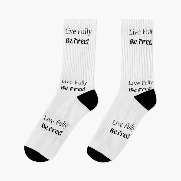 Item preview, Live Fully/Be Free White Version designed and sold by ShaunSandhu.