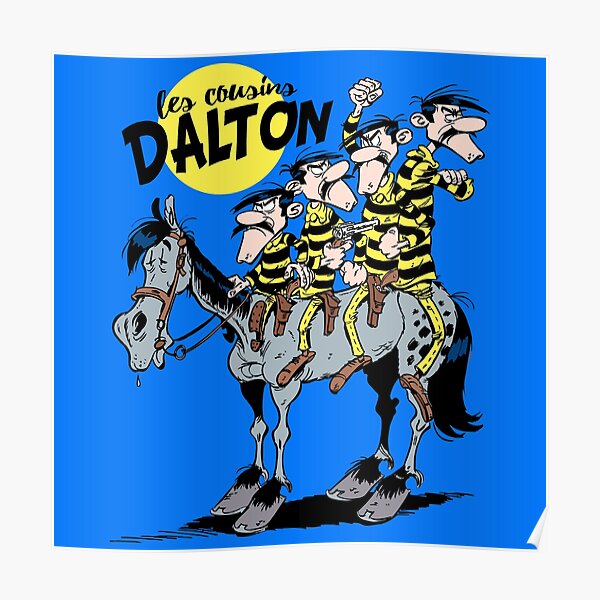 Les Cousins Dalton Poster