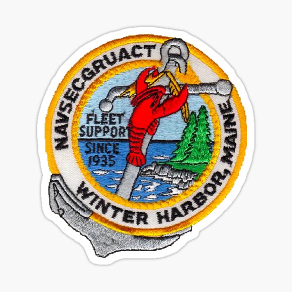 Item preview, NAVAL SECURITY GROUP ACTIVITY, WINTER HARBOR, MAINE designed and sold by militarygifts.