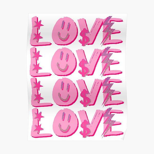 preppy LOVE Poster
