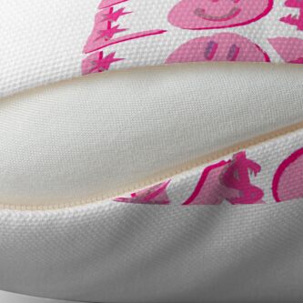 Alternate view of preppy LOVE Floor Pillow