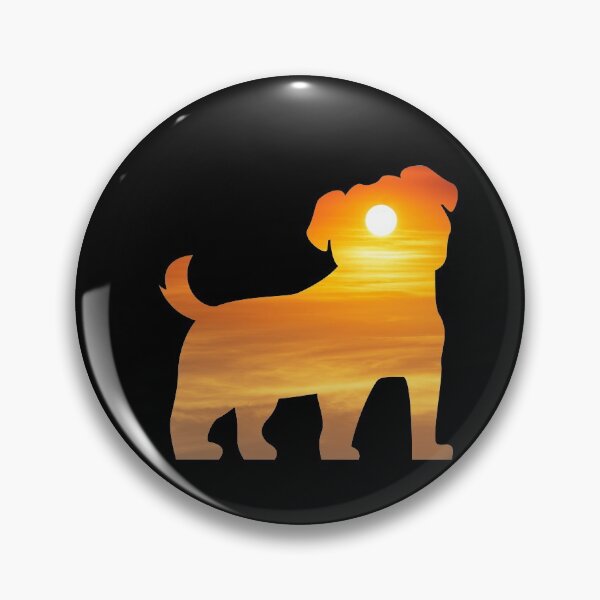 Item preview, Pug Dog Silhouette Sunrise designed and sold by alaechamlal.