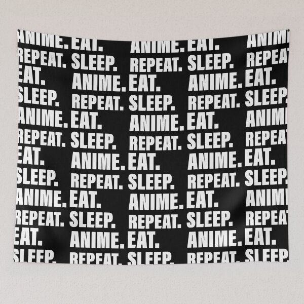 Item preview, Eat. Sleep. Anime. Repeat designed and sold by Englishmistress.