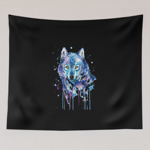 Item preview, Painted wolf in water colors designed and sold by coolt-sherit.