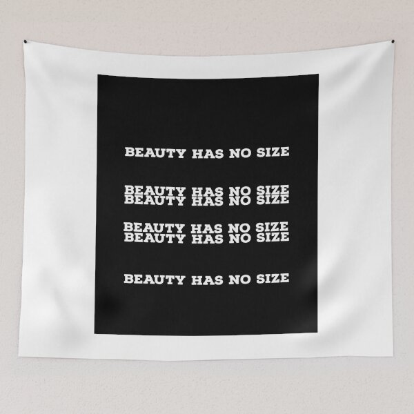 Item preview, Beauty has no size t-shirt designed and sold by Amiine4real.