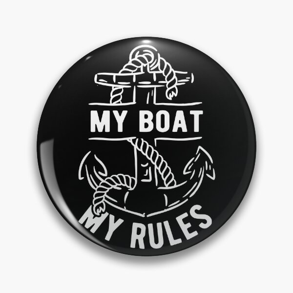 Artikelvorschau, Mein Boot Meine Regeln II - Captain Boating Lover entworfen und verkauft von Lemon Pepper.