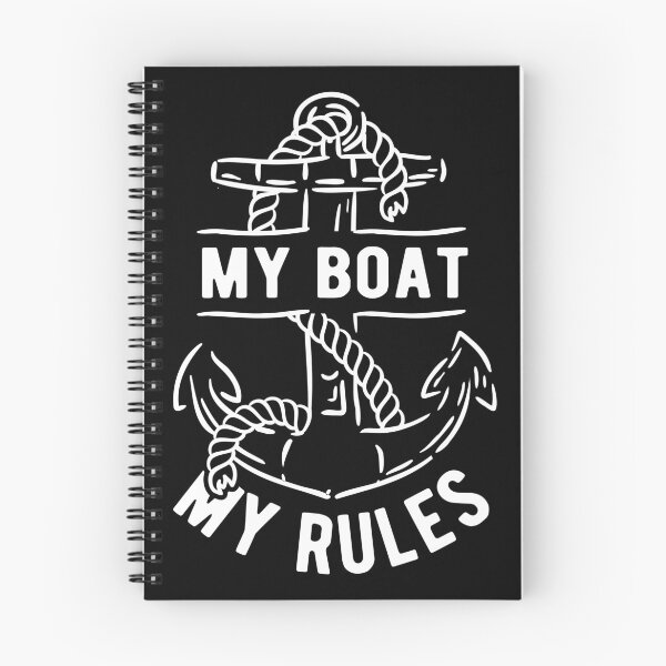 Item preview, My Boat My Rules II - Captain Boating Lover designed and sold by Lemon Pepper.