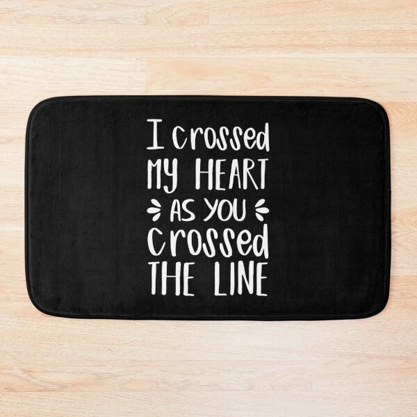 Item preview, I Crossed My Heart As You Crossed The Line (White) designed and sold by FilipeFerreira.