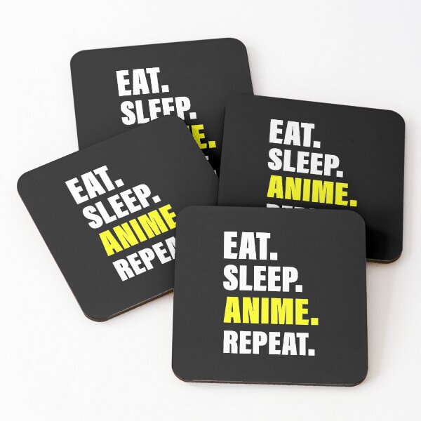 Item preview, Eat. Sleep. Anime. Repeat designed and sold by Englishmistress.