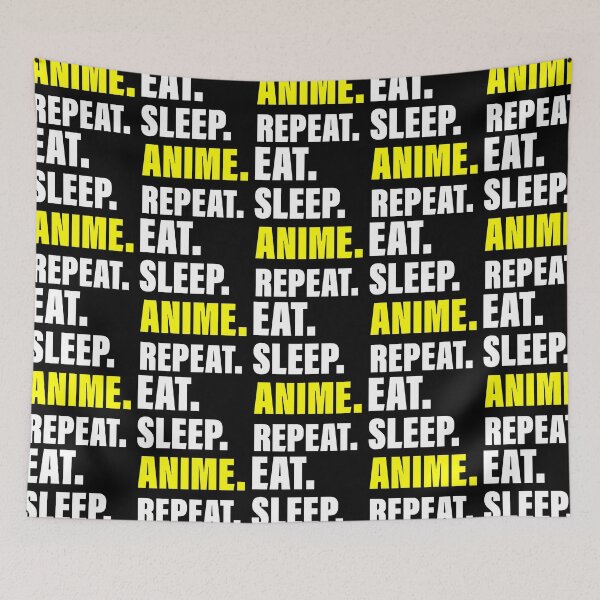Item preview, Eat. Sleep. Anime. Repeat designed and sold by Englishmistress.