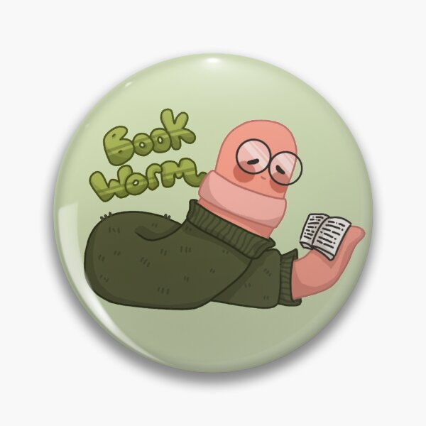 Item preview, Bookworm designed and sold by humblemushroom.