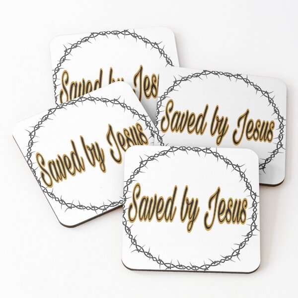 Item preview, saved by jesus, born again Christian, gifts for Christians, religious gifts  designed and sold by FACELESS MONKEY.