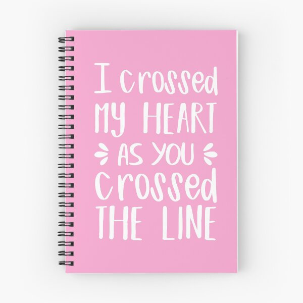 Item preview, I Crossed My Heart As You Crossed The Line (Pink BG) designed and sold by FilipeFerreira.