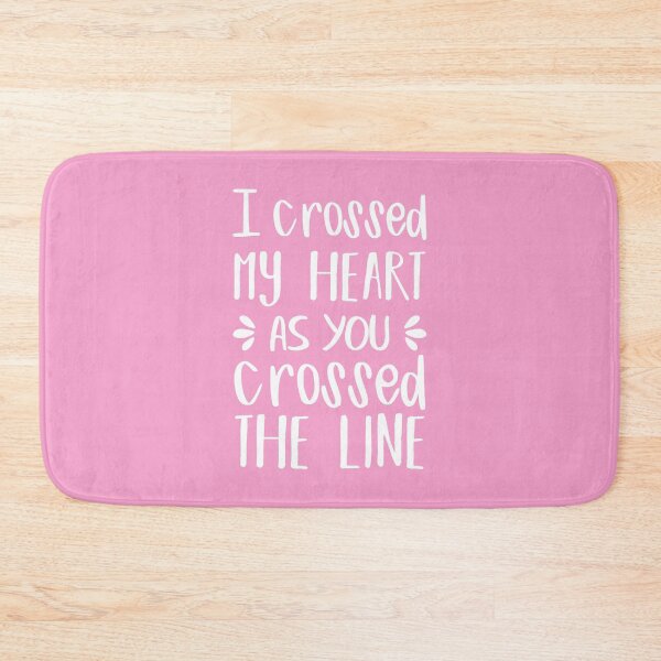 Item preview, I Crossed My Heart As You Crossed The Line (Pink BG) designed and sold by FilipeFerreira.