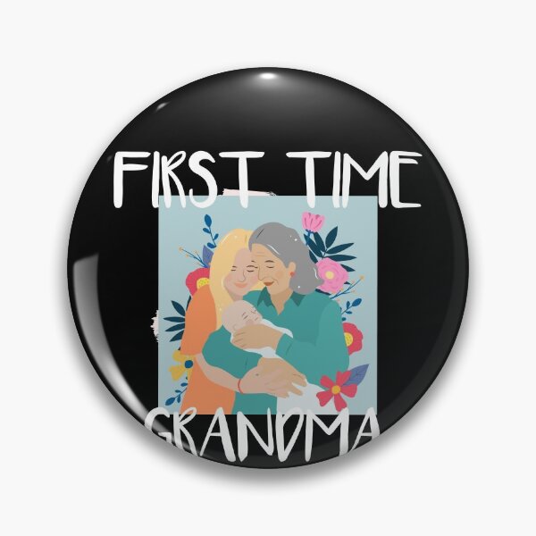 Item preview, First Time Grandma  designed and sold by SportingSpoil.