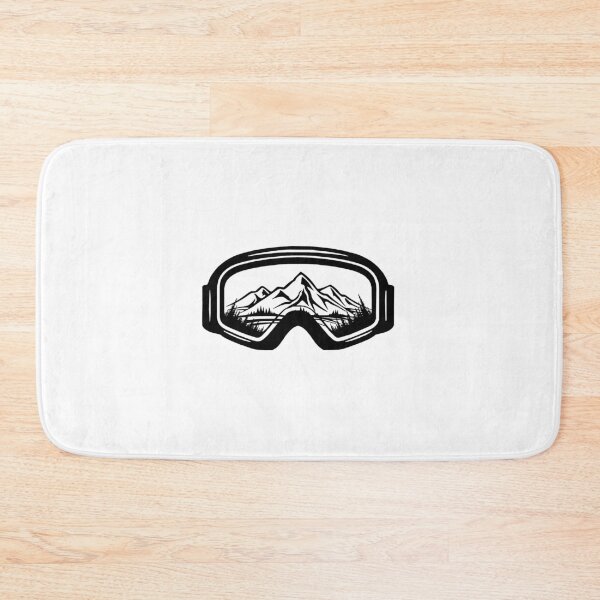 Item preview, Ski Goggles Travel Art Design  designed and sold by CreativeArtZone.