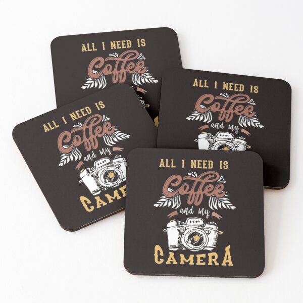 Item preview, All I Need Is Coffee And My Camera designed and sold by Youssefone.
