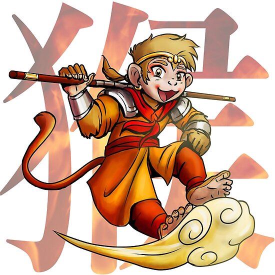 "Sun Wukong" Poster by Soulhuntress | Redbubble