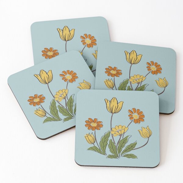 Item preview, Vintage Wildflowers designed and sold by HandDrawnPlants.