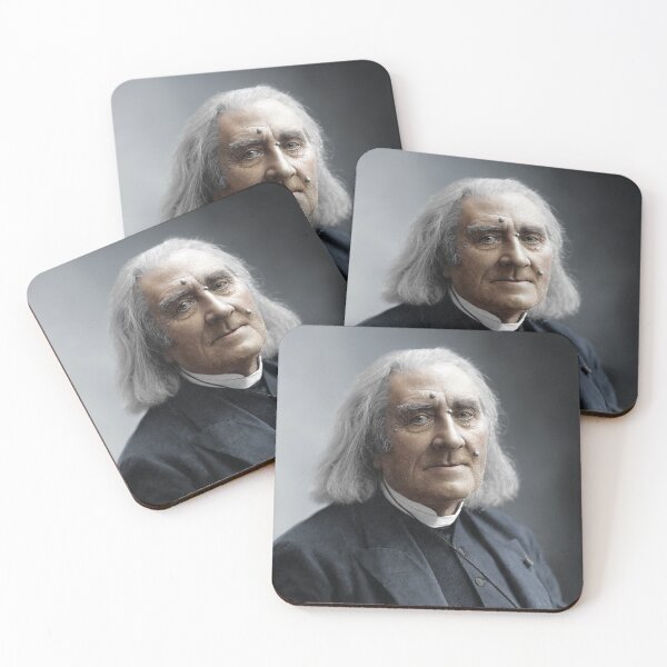 Item preview, Composer Franz Liszt Portrait - 1886 - Colorized designed and sold by warishellstore.