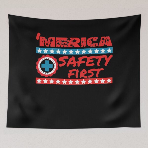 Item preview, safety first quote designed and sold by DesignerFollow.