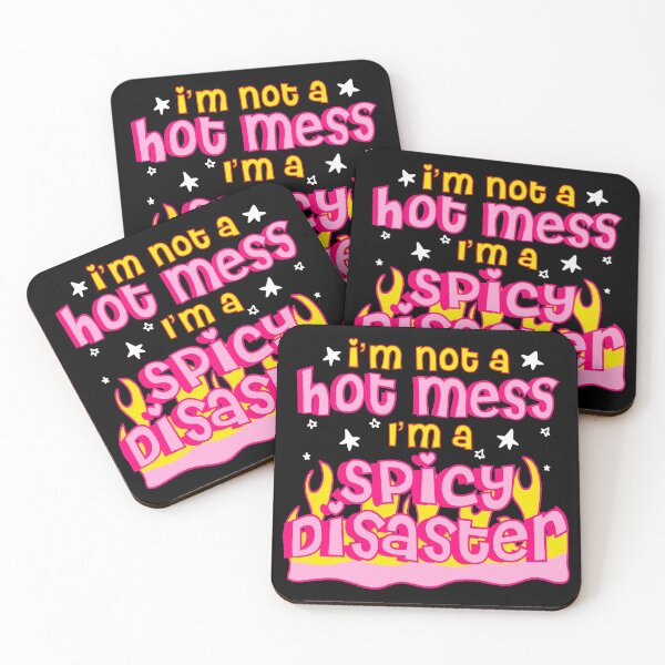Item preview, I'm Not A Hot Mess I'm A Spicy Disaster | Modern designed and sold by Mixture-DESIGN.