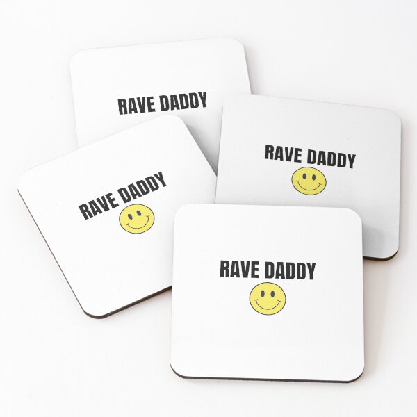 Item preview, RAVE DADDY SMILEY FACE APPAREL FOR ALL RAVE TECHNO DADDY designed and sold by thenewnormality.