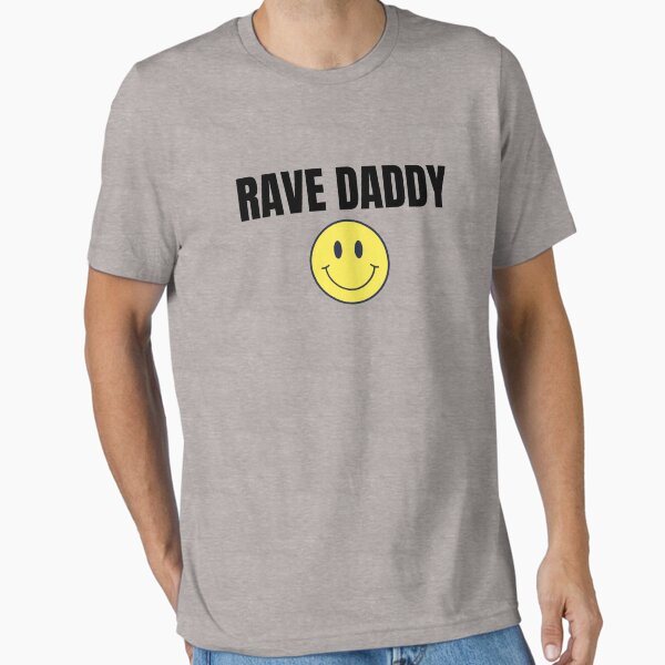 Item preview, RAVE DADDY SMILEY FACE APPAREL FOR ALL RAVE TECHNO DADDY designed and sold by thenewnormality.