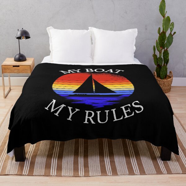 Item preview, My Boat My Rules III - Captain Boating Lover designed and sold by Lemon Pepper.