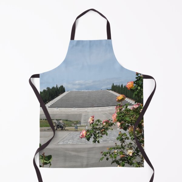 Item preview, Redipuglia, Italy: Military shrine. It contains the remains of over 100.000 Italian soldiers fallen during the First World War. Friuli Venezia Giulia. Sunny spring afternoon day. designed and sold by Maurizio Fabbroni.