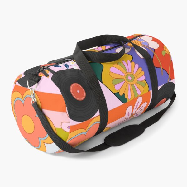 Item preview, Flower Power Groovy Hippy Retro Pattern designed and sold by Saffron-Bumble.
