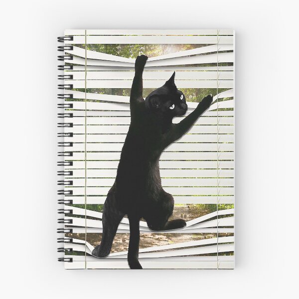 Item preview, Funny Black Cat Climbing Out Window Cat gift designed and sold by Douglafa.