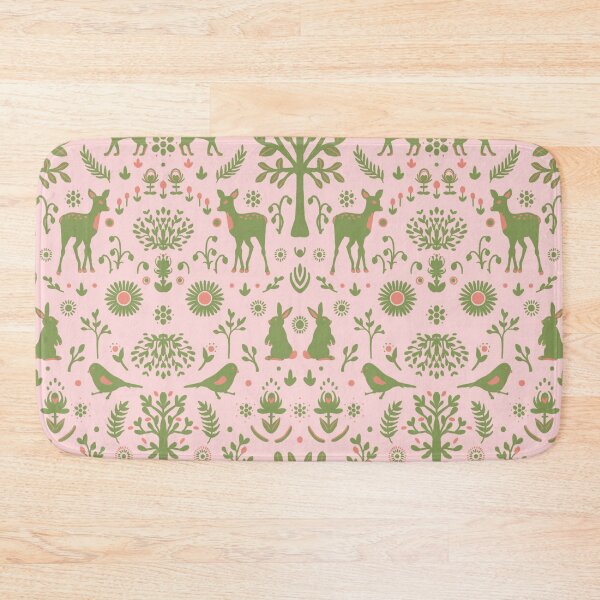 Item preview, Folk Art Woodland designed and sold by ECMazurDesign.
