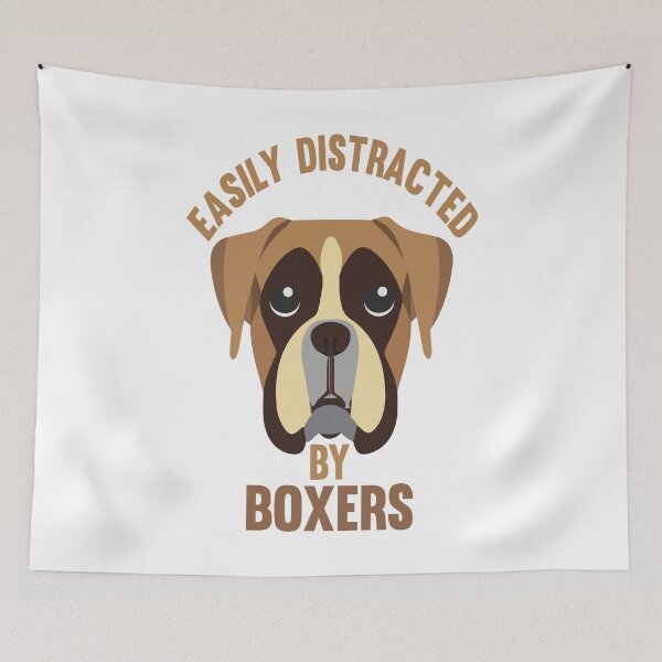 Item preview, Easily Distracted By Boxers designed and sold by AmethystMurad.