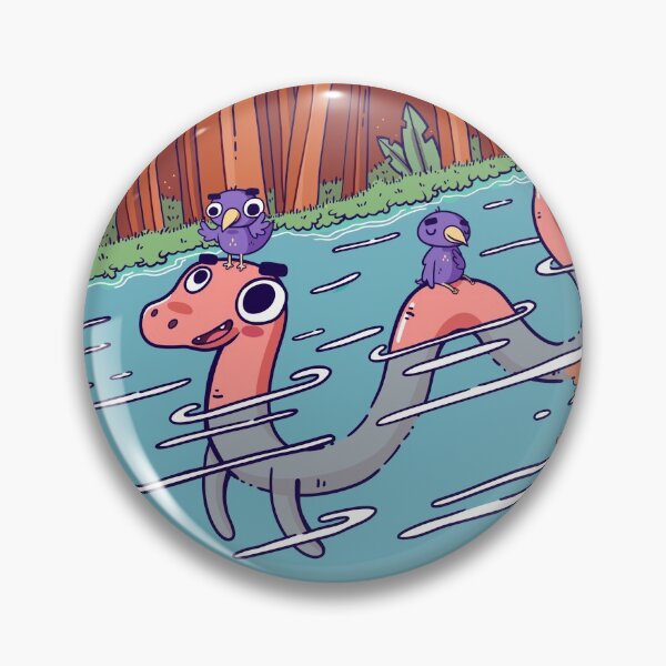 Item preview, Ness the River Serpent designed and sold by nienieart.