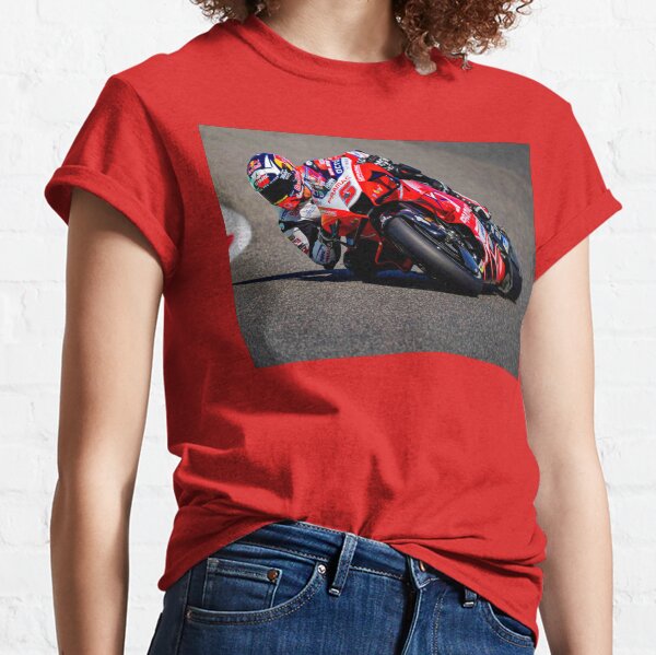 Johann Zarco en course lors du Grand Prix de Catalogne 2021 T-shirt classique