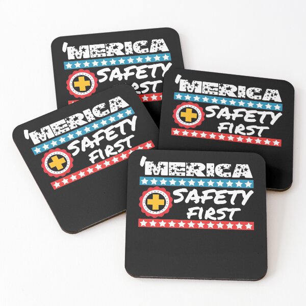 Item preview, safety first cute quote designed and sold by DesignerFollow.