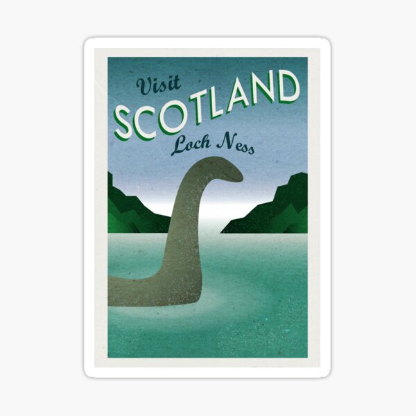 Visit Loch Ness Sticker