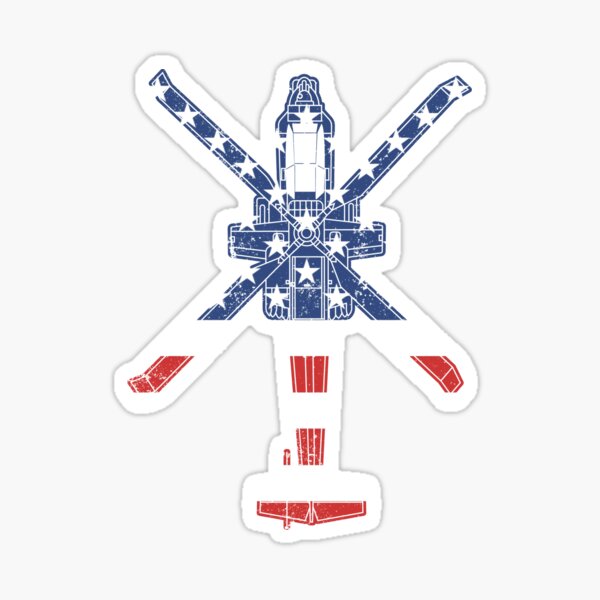 Vista previa del artículo con la obra «AH64 Apache Military Attack Helicopter American Flag Apache Gear», diseñado y vendido por DynamicDesign.