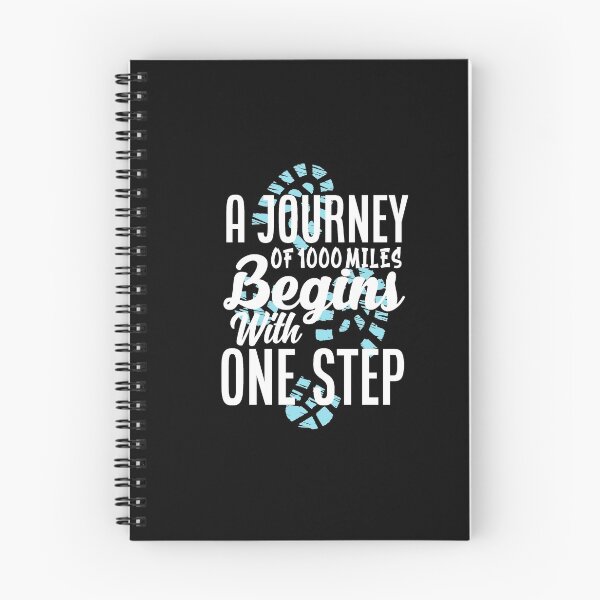 Item preview, A Journey Of 1000 Miles Begins With One Step Lao Tzu Quote designed and sold by NECHSTORE.