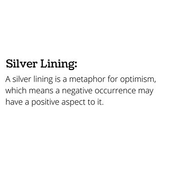 Silver Lining meaning Art Board Print for Sale by miyagifactory