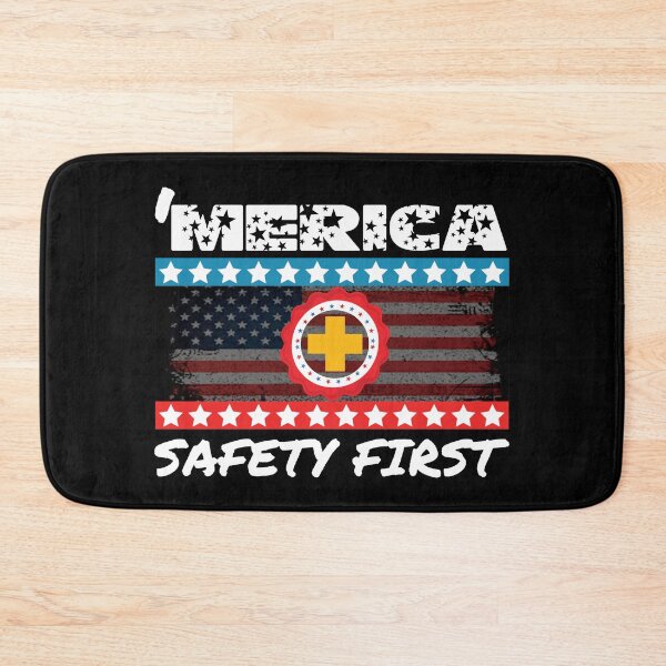 Item preview, safety first cute quote designed and sold by DesignerFollow.