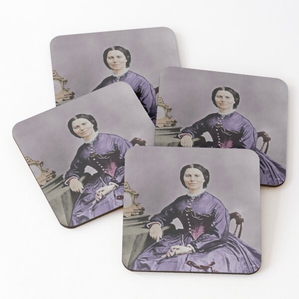 Item preview, Clara Barton Portrait - Colorized designed and sold by warishellstore.