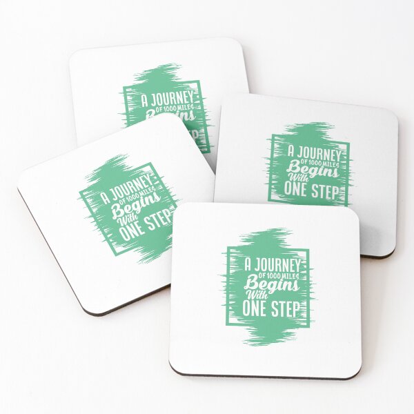 Item preview, A Journey Of 1000 Miles Begins With One Step designed and sold by NECHSTORE.
