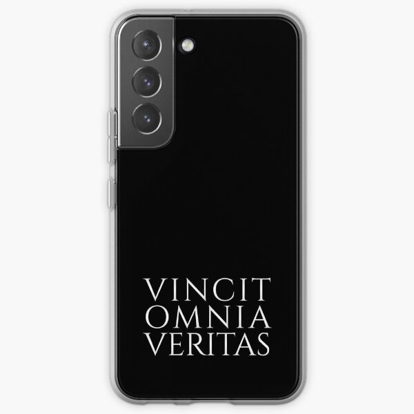 VINCIT OMNIA VERITAS - Dunkel Samsung Galaxy Flexible Hülle