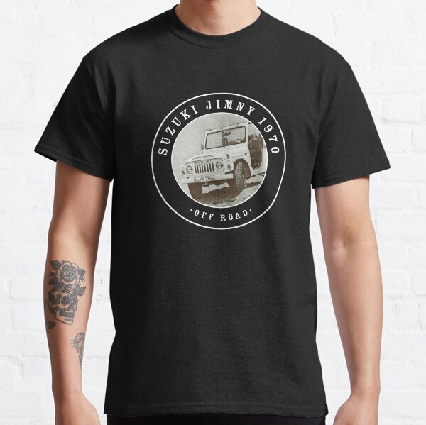 Vintage 1970 Suzuki Jimny Hors Route T-shirt classique