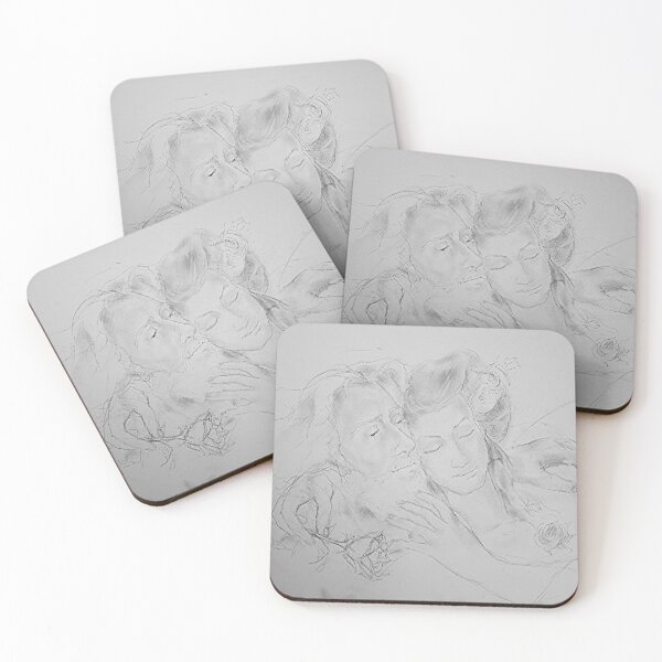 Item preview, Embrace - Woodland Lord & Lady Sketch designed and sold by Maureen Girard.