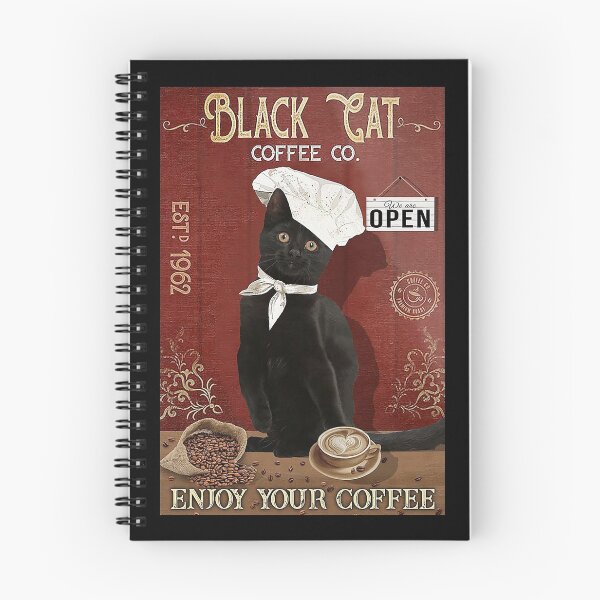 Item preview, Lindo divertido gato negro café disfruta de tu café regalo de gato designed and sold by Douglafa.
